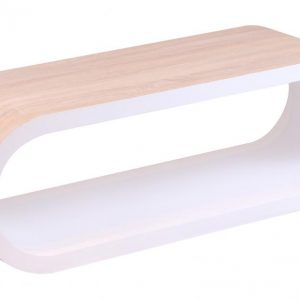 Unity Coffee Table Natural & White