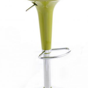 Witton Bar Stool Chrome & Green (2s)