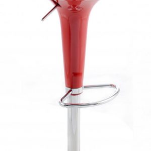 Witton Bar Stool Chrome & Red (2s)
