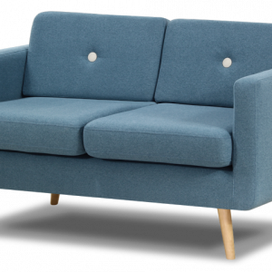 York 2 Seater Fabric Sofa