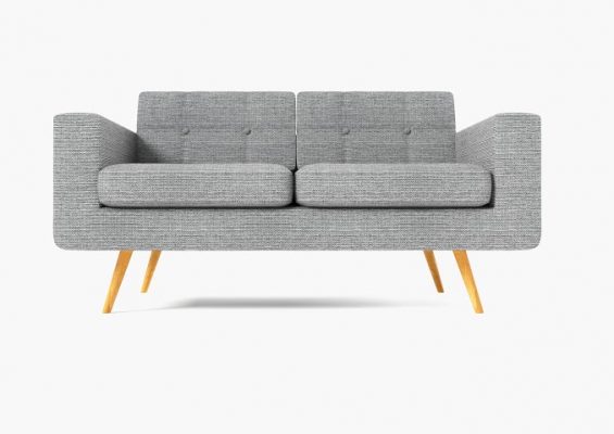 York 2 Seater Fabric Sofa