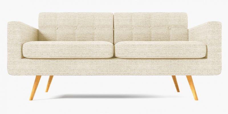 York 3 Seater Fabric Sofa