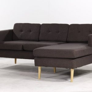 York Corner 3 Seater Fabric Sofa